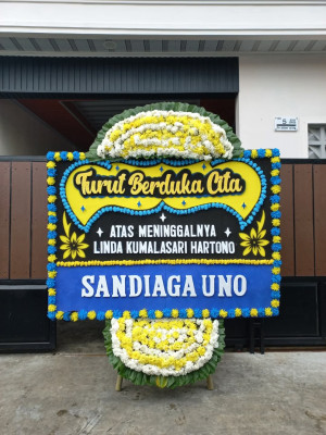Papan Bunga Duka di Long Hubung